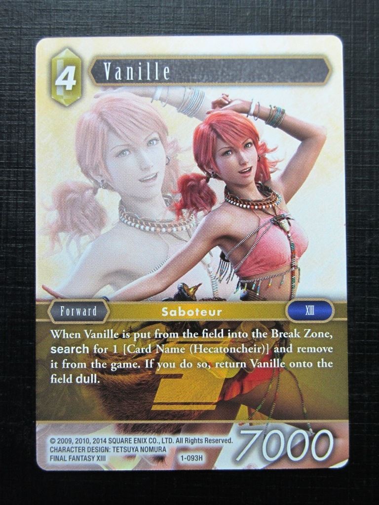 Vanille 1-093H - Final Fantasy Card # 5B47