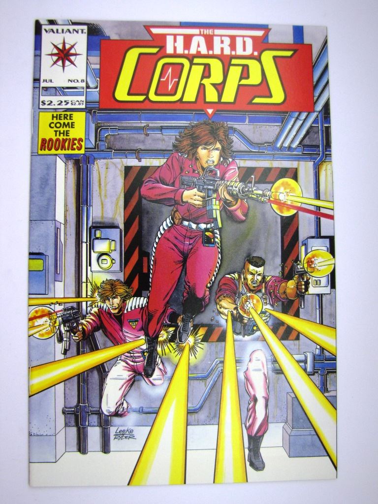 Valiant Comics: THE H.A.R.D. CORPS #8 JULY 1993 # 33D40