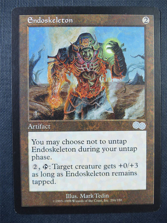 Endoskeleton - Urza's Saga - Mtg Card #74W