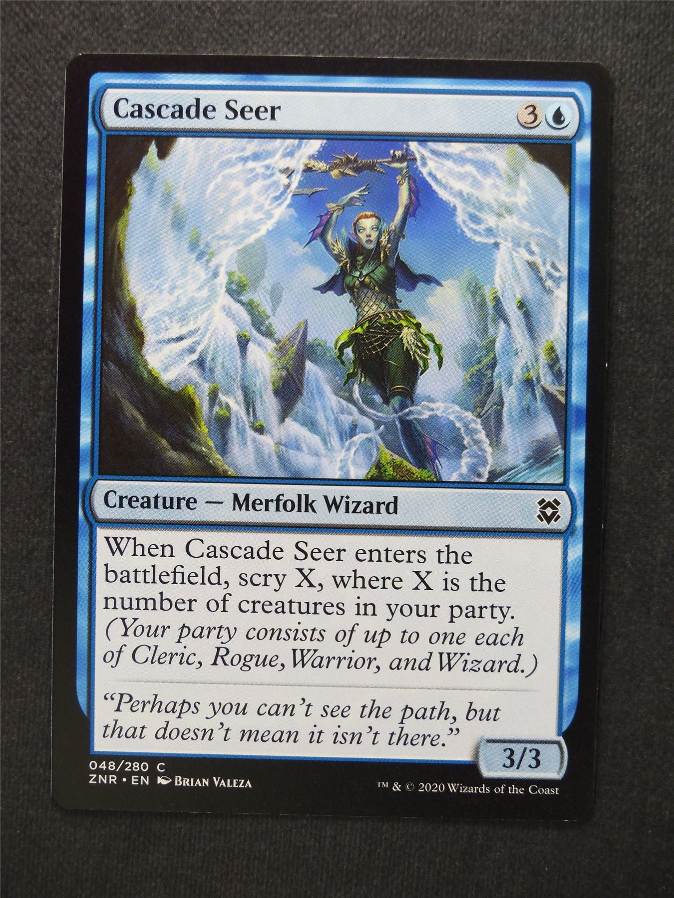 Cascade Seer - Mtg Magic Cards #U5