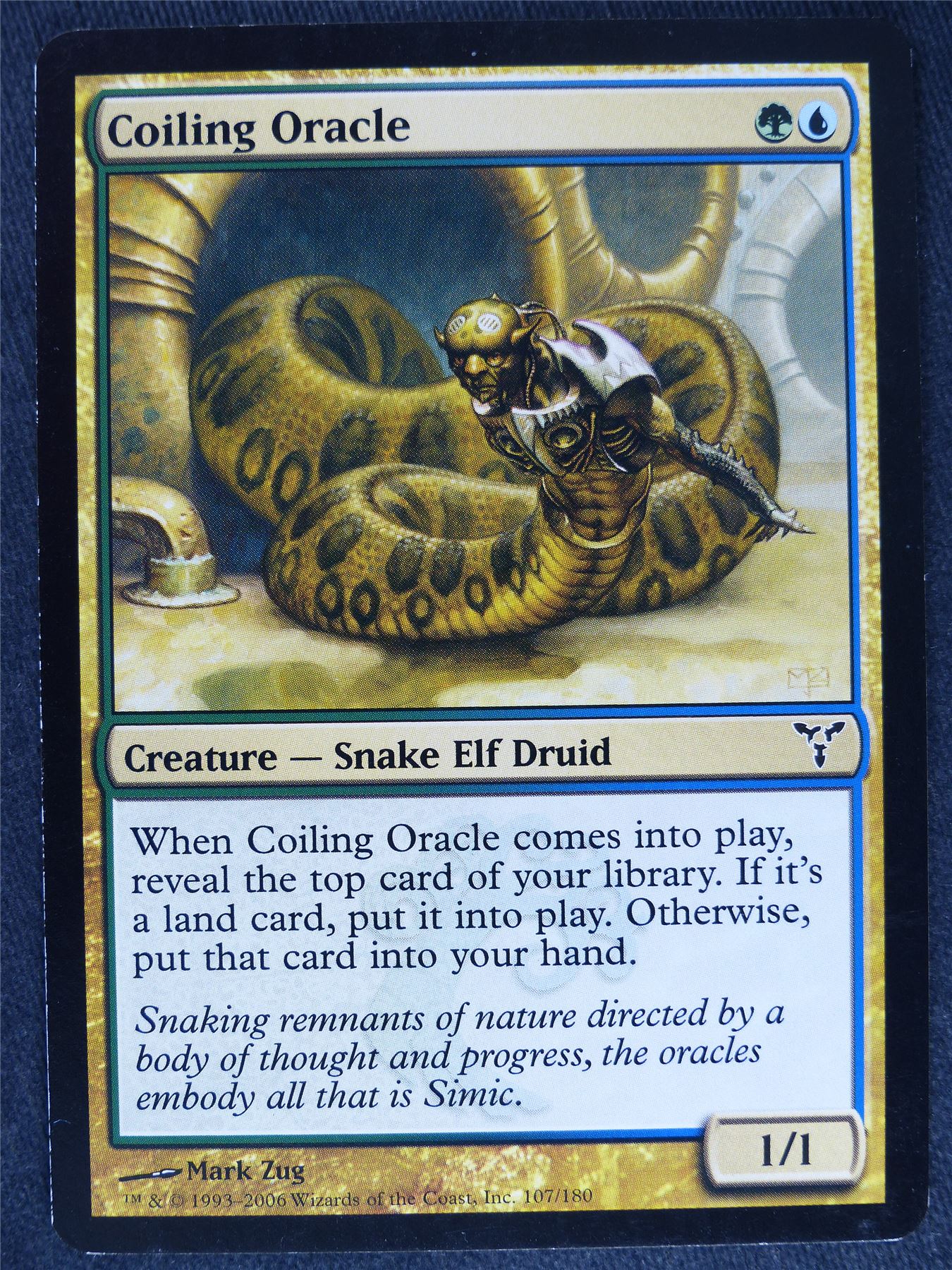 Coiling Oracle - Mtg Magic Cards #KR