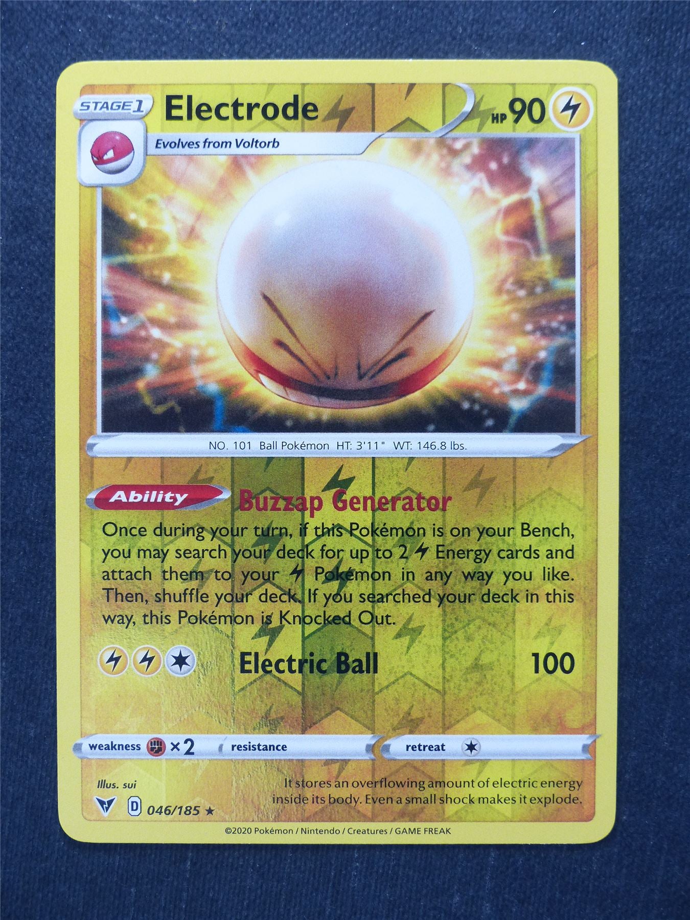 Electrode 046/185 Reverse - Vivid Voltage