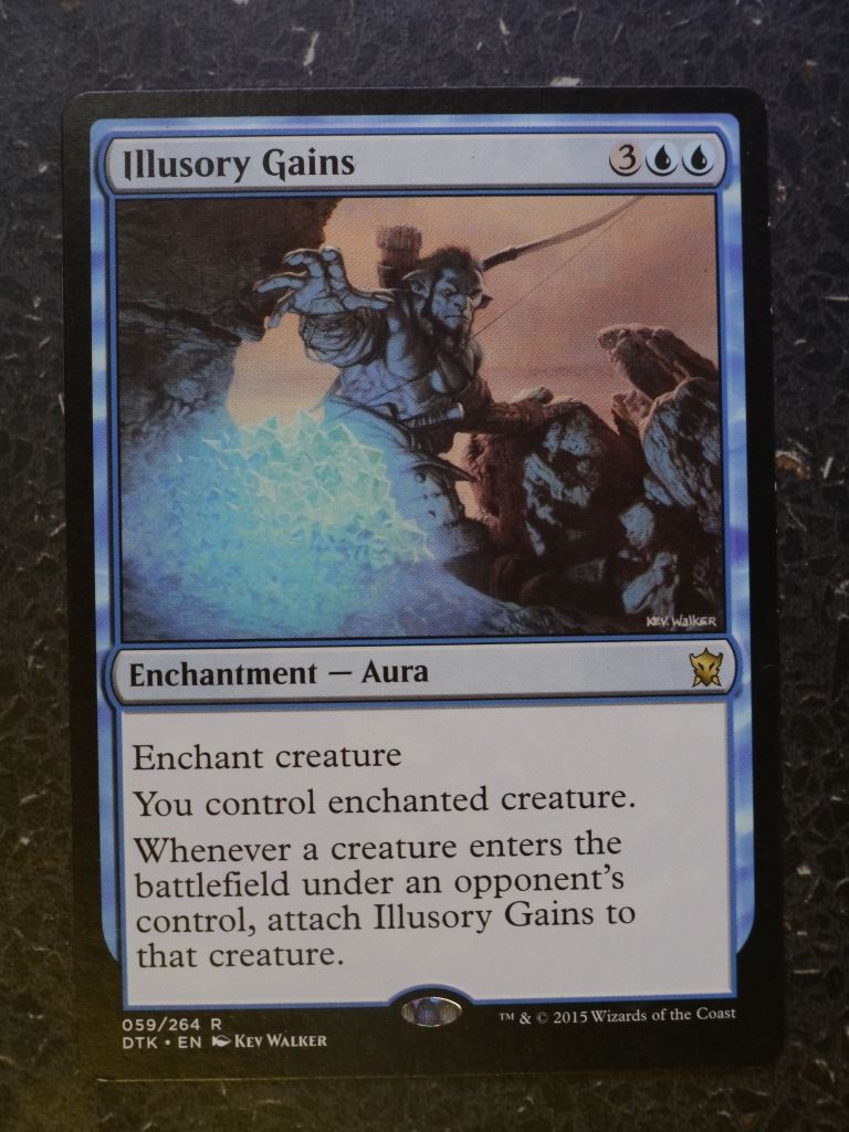 MTG Magic Cards: ILLUSORY GAINS # 6F40