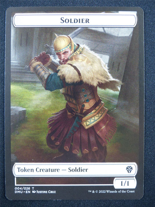Soldier Token - Mtg Card #2C1