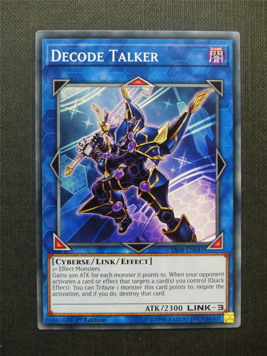 Decode Talker YS18 - 1st ed - Yugioh Cards #DD