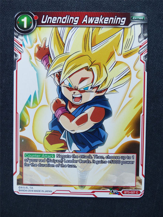 Unending Awakening - Dragon Ball Super Cards #F7