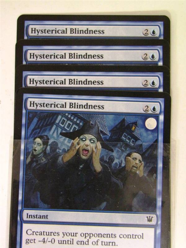 Mtg Magic the Gathering - 4x HYSTERICAL BLINDNESS