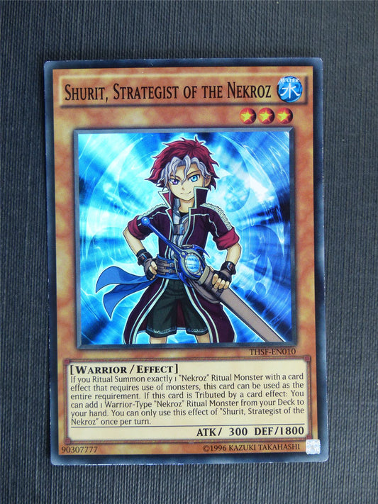 Shurit Strategist of the Nekroz THSF Super Rare - Yugioh Cards #XZ