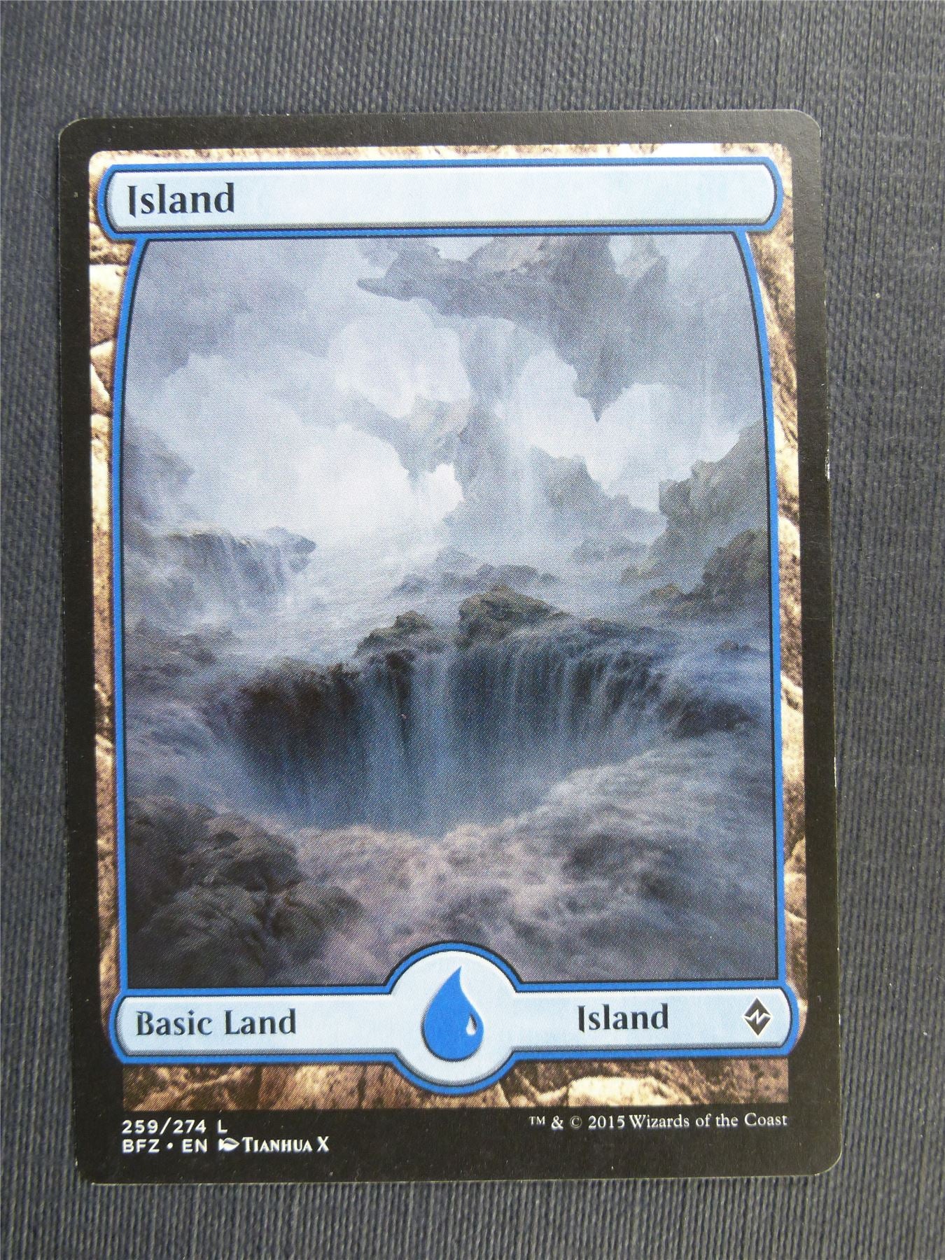 Island 259/274 full art - Mtg Magic Cards #34V