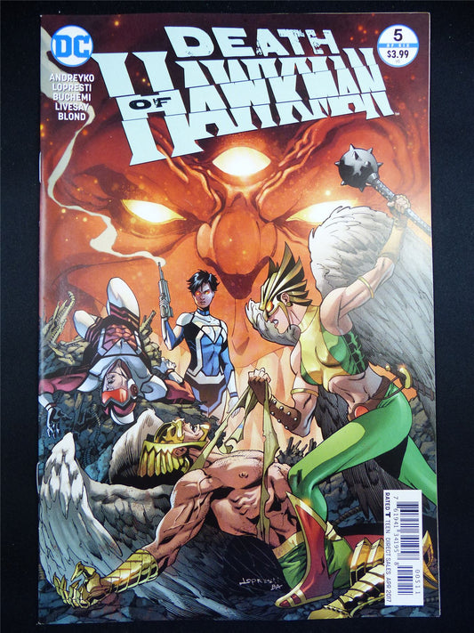 Death of HAWKMAN #5 - DC Comics #Q6