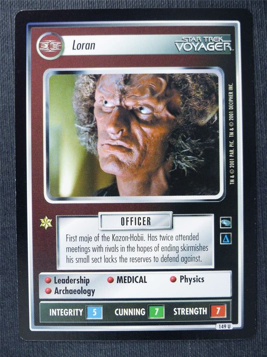 Loram - Voyager - Star Trek Cards #14Z