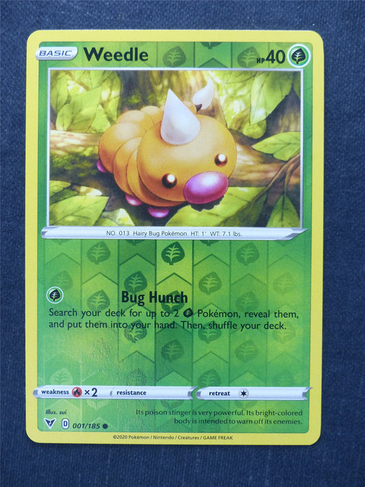 Weedle 001/185 Reverse - Vivid Voltage