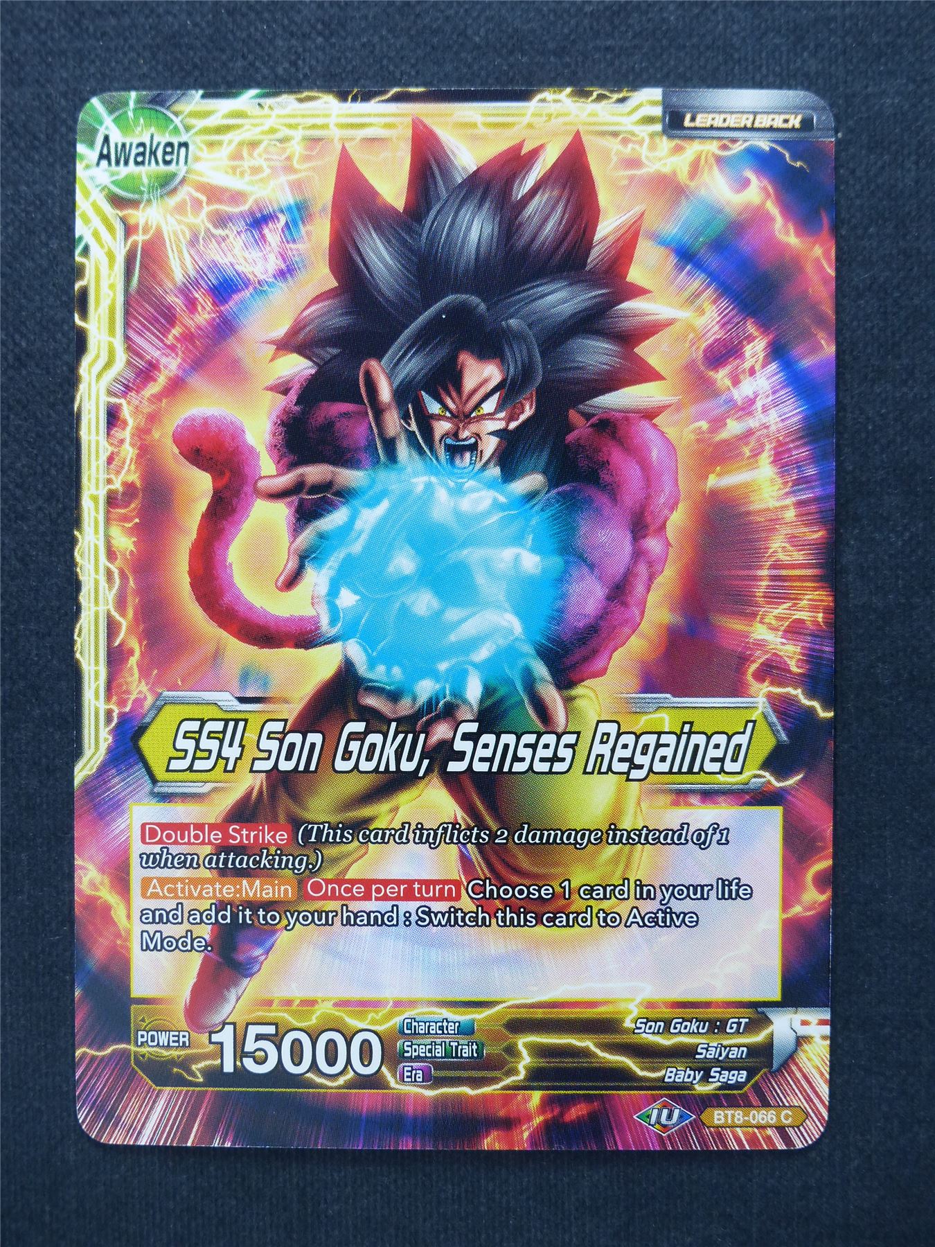 SS3 Son Goku Senses Regained - Dragon Ball Super Cards #ZB