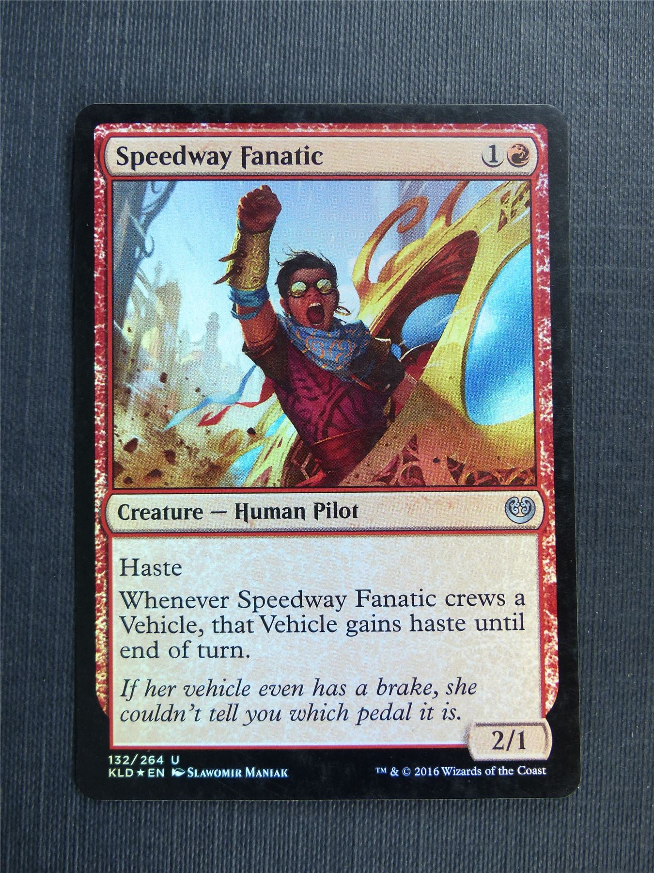 Speedway Fanatic Foil - Mtg Magic Cards #5D8