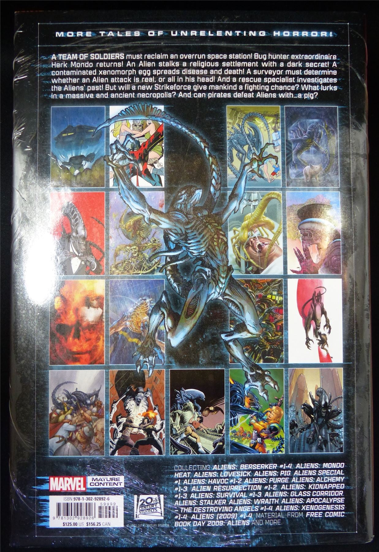 ALIENS The Original Years Omnibus - Marvel Graphic Hardback #B3