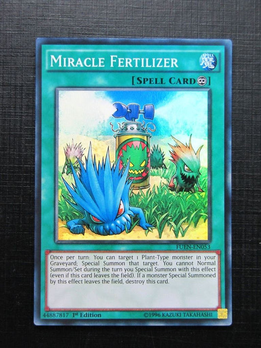 Yugioh Cards: MIRACLE FERTILIZER FUEN SUPER RARE # 28I37