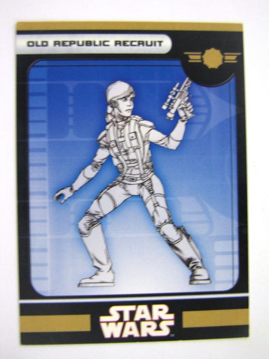 Star Wars Miniature Spare Cards: OLD REPUBLIC RECRUIT # 11B5
