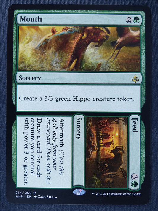 Mouth Feed - Mtg Magic Cards #SR