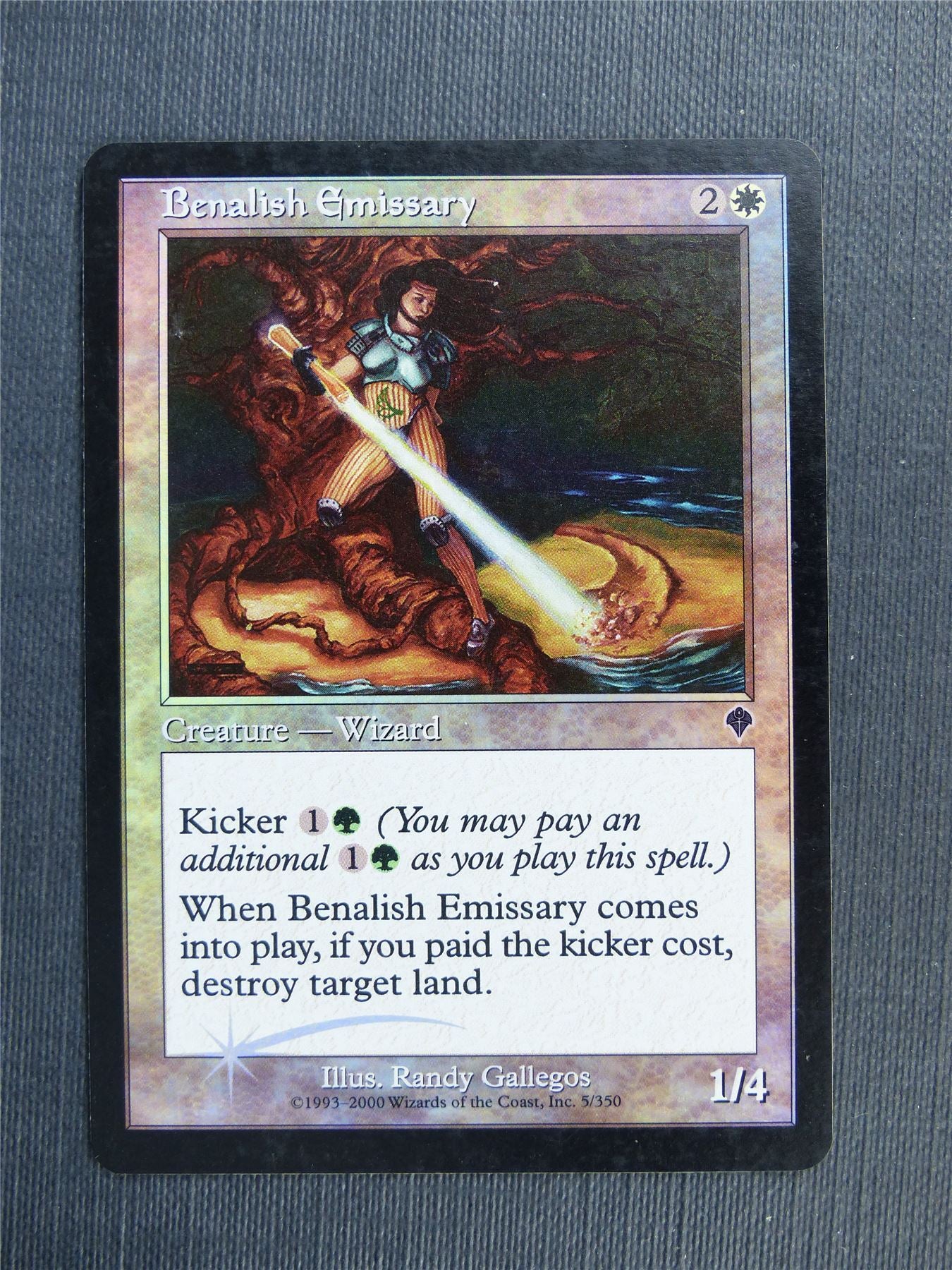 Benalish Emissary Foil - Mtg Magic Cards #38B