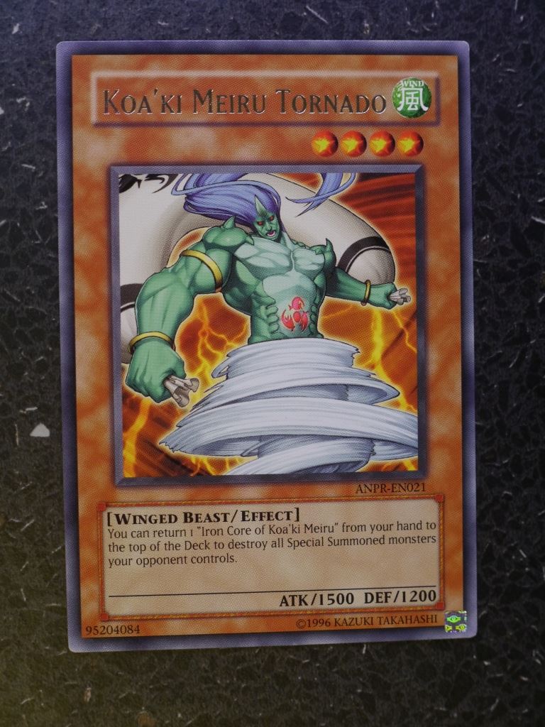 Yugioh Cards: KOA'KI MEIRU TORNADO ANPR RARE # 3G44