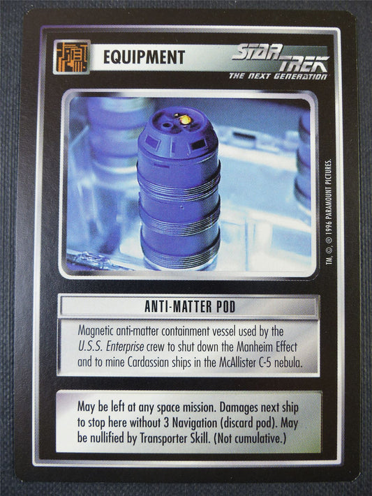 Anti-Matter Pod - NG - Star Trek Card #68M