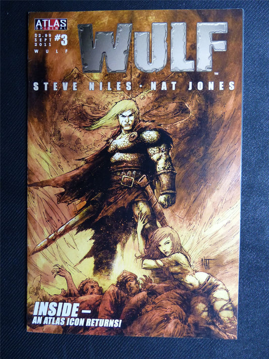 WULF #3 - Atlas Comics #5NK