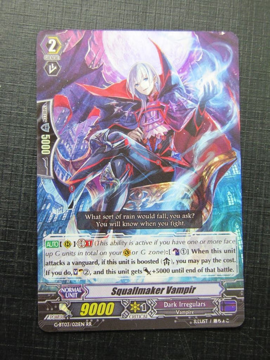 Squallmaker Vampir G-BT03 RR - Vanguard Card # 8G99