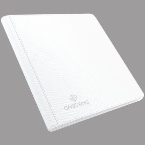 Zip-Up Album 24-Pocket Binder - White - Gamegenic