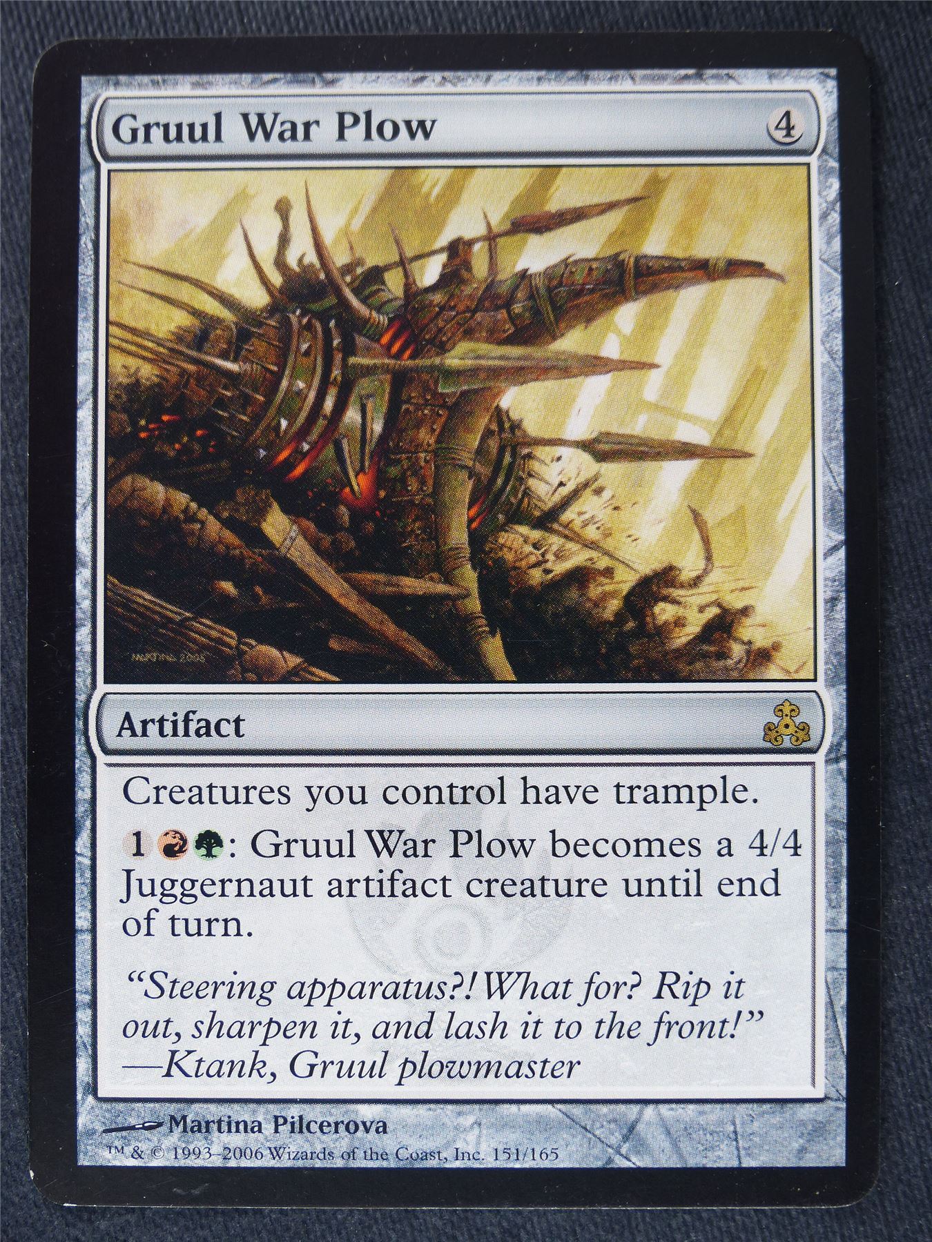Gruul War Plow - Mtg Magic Cards #12I