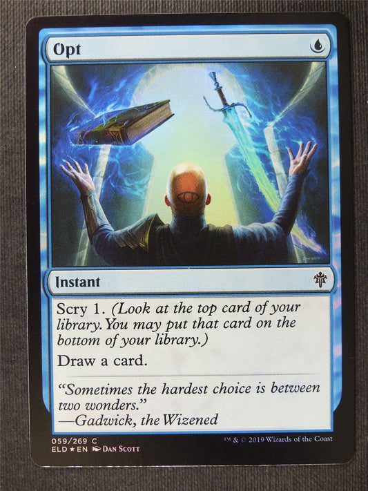 Opt Foil - Mtg Magic Cards #PU