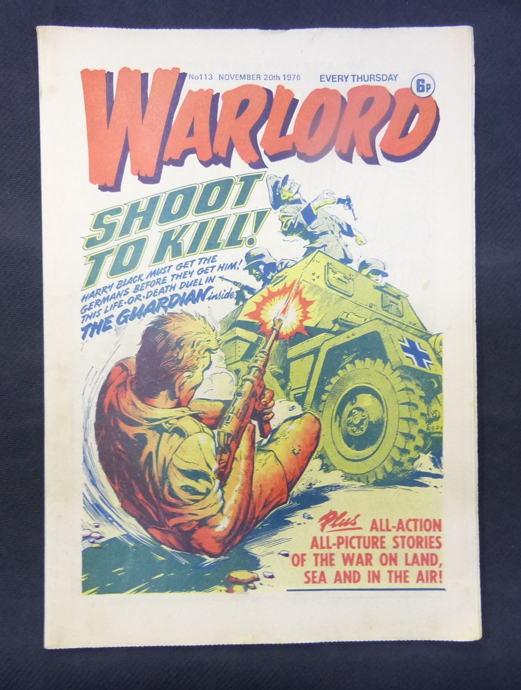 Warlord Comic - Issue 113 - 20 Nov 1976 #LZ