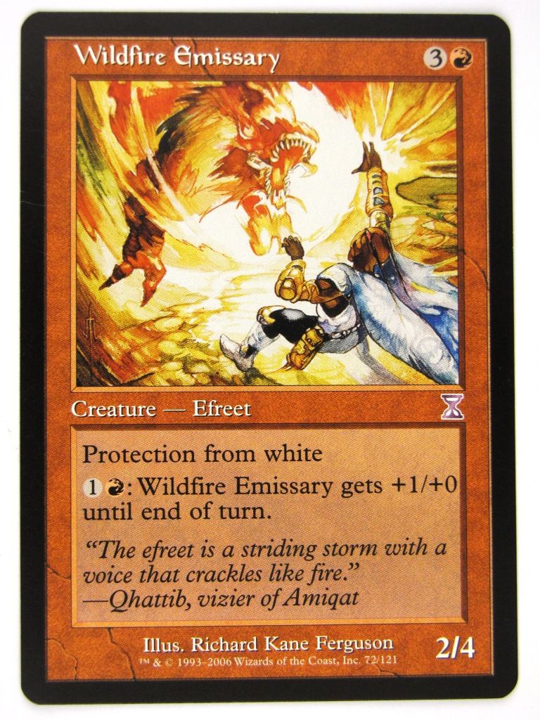 MTG Magic: The Gathering Cards: WILDFIRE EMISSARY: TSP