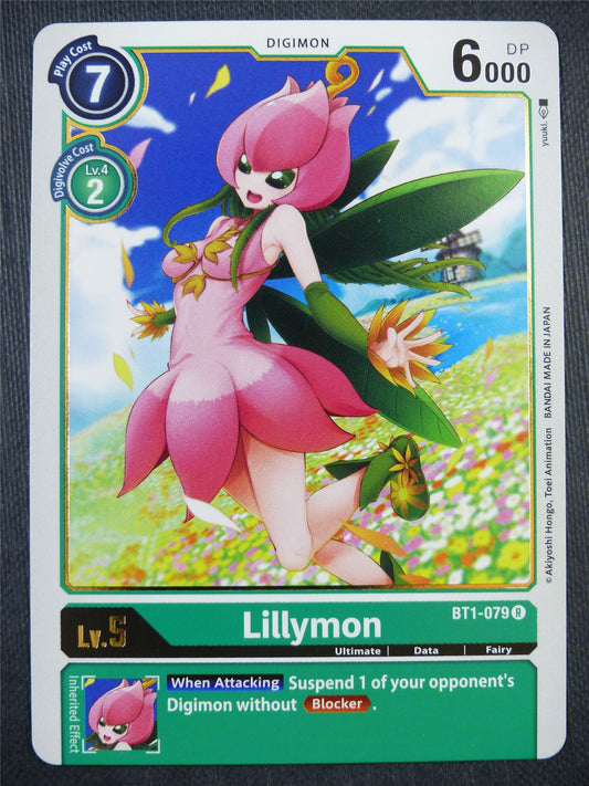 Lillymon BT1-079 R - Digimon Card #9GN