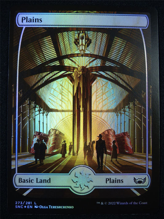 Plains 273/281 Full Art Foil - Mtg Card #OB