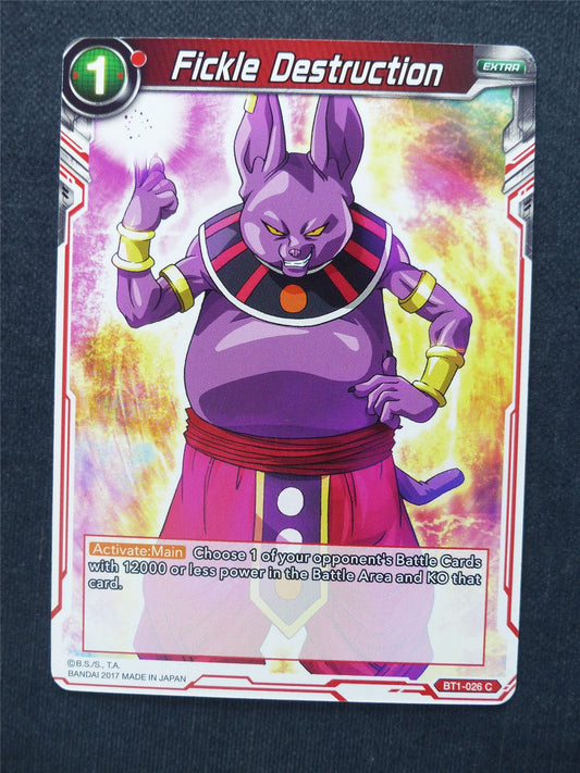 Fickle Destruction - Dragon Ball Super Cards #EH