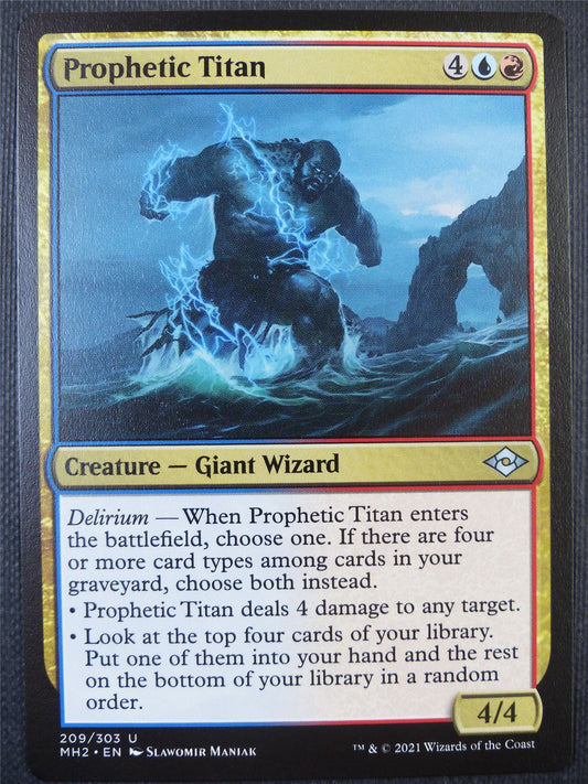 Prophetic Titan - Mtg Card #6NX