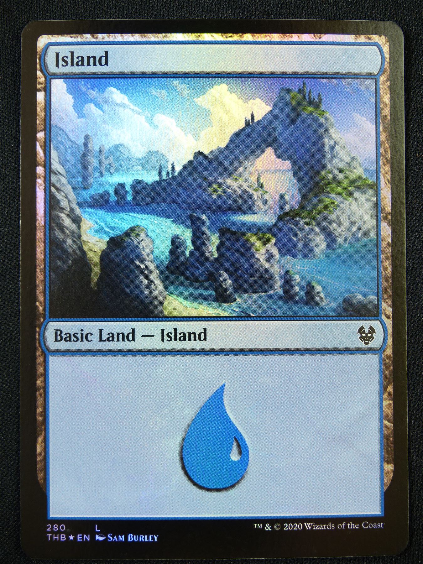 Island 280 Foil - Mtg Card #22S