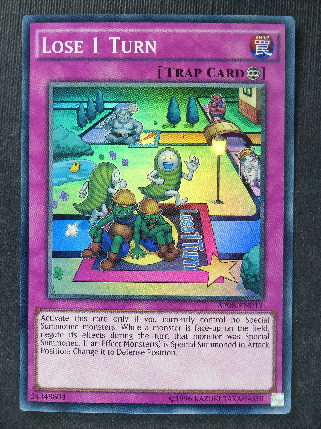 Lose 1 Turn AP08 Super Rare - Yugioh Cards #7F