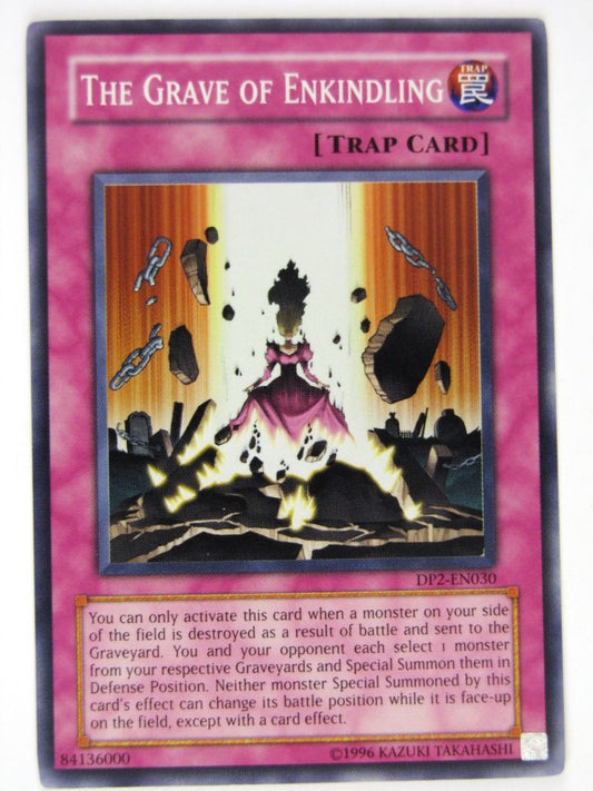 Yugioh Cards: THE GRAVE OF ENKINDLING DP2 SUPER RARE