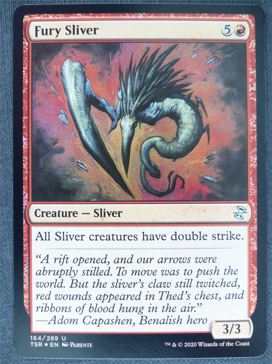Fury Sliver Foil - Remastered - Mtg Magic Cards #QM