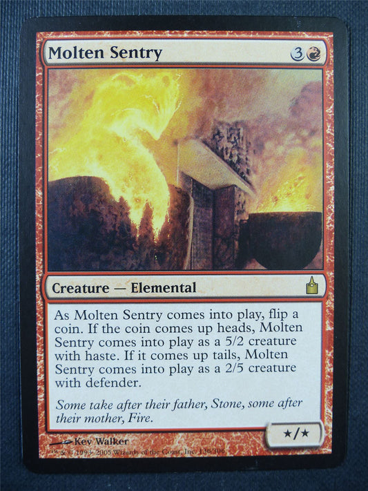 Molten Sentry - Mtg Card #75O