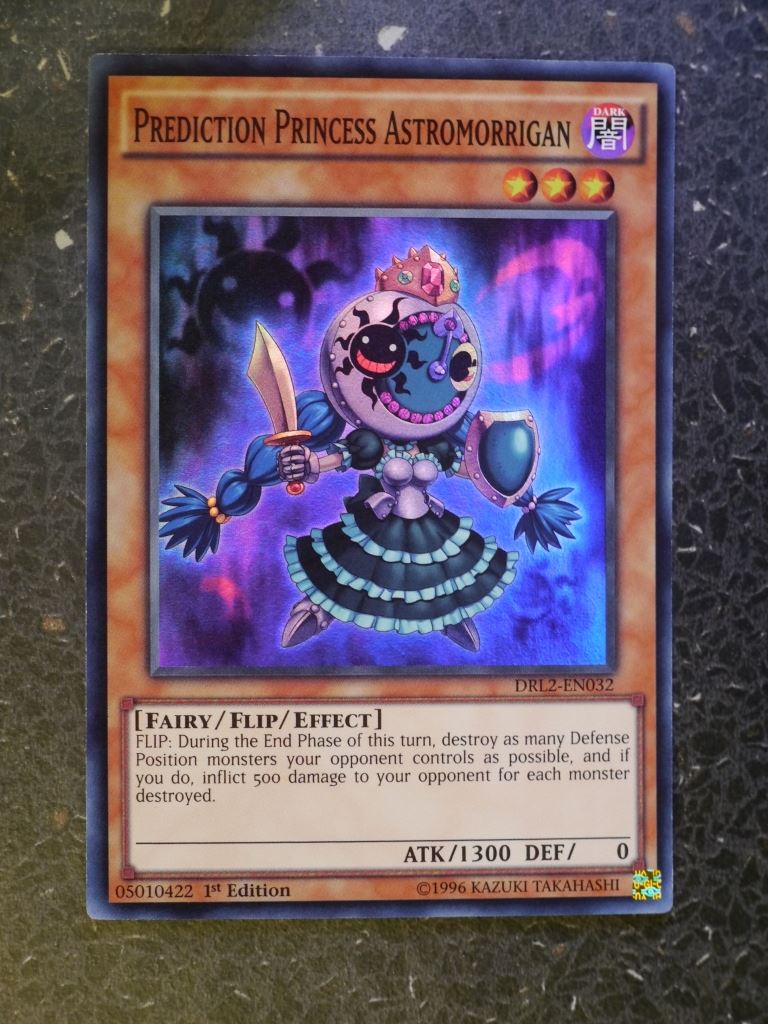 Yugioh Cards: PREDICTION PRINCESS ASTROMORRIGAN DRL2 SUPER RARE # 3B10