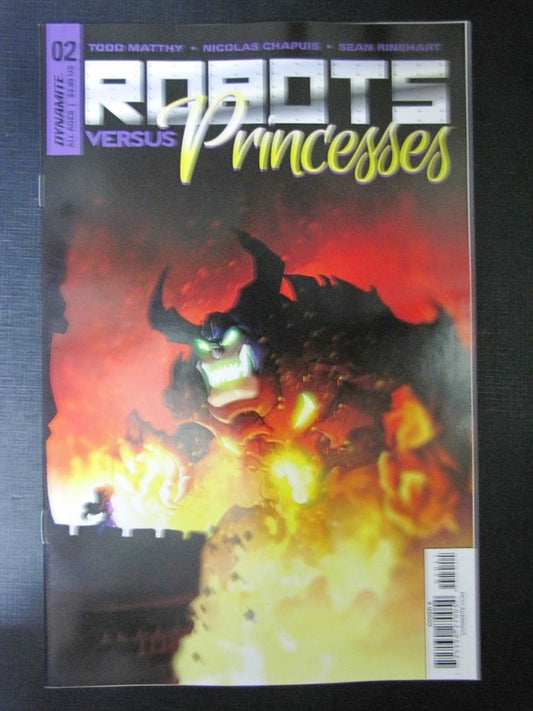 Robots vs Princesses #2 - September 2018 - Dynamite Comics # 3B82