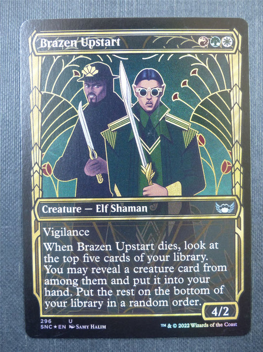 Brazen Upstart Showcase Foil - Mtg Card #40N
