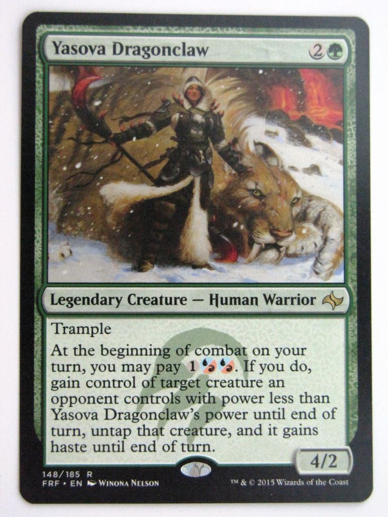 MTG Magic Cards: YASOVA DRAGONCLAW # 30J28