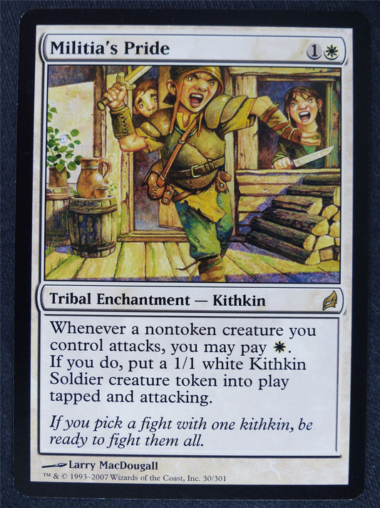 Militia's Pride - Mtg Magic Cards #3G