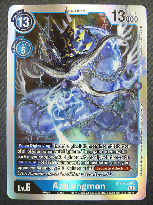 Azulongmon BT6 SR - Digimon Card #50Y