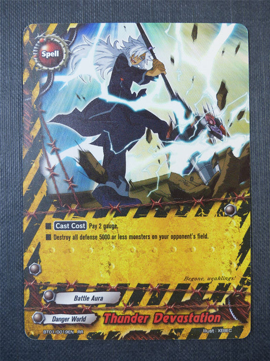 Thunder Devastation RR - Buddyfight Card #6R
