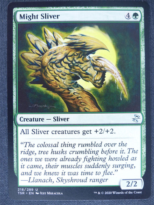 Might Sliver - Remastered - Mtg Magic Cards #T8