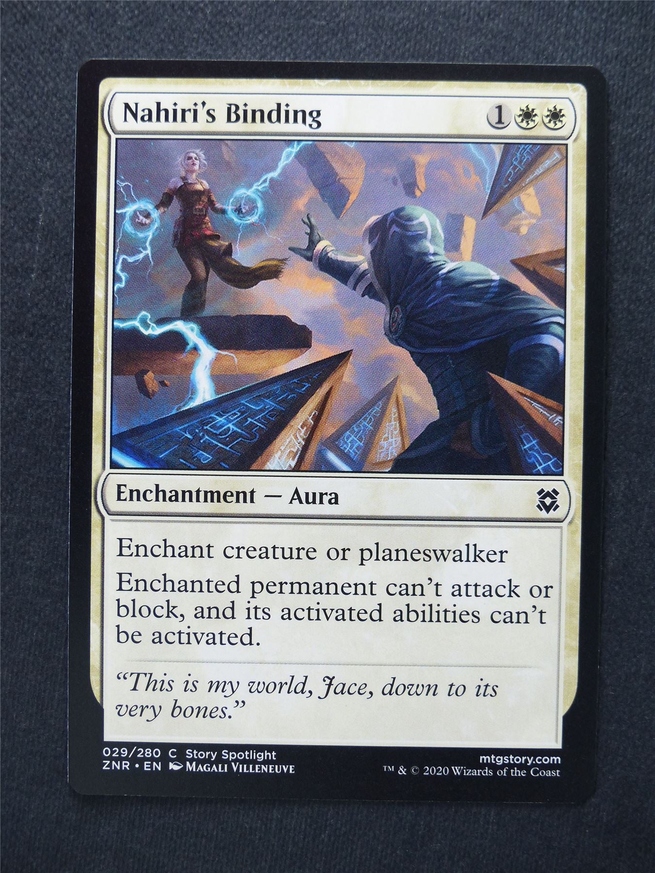 Nahiri's Binding - Mtg Magic Cards #W9